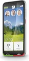 emporiaSUPEREASY | Téléphone Portable sénior 4G Volte | Smartphone sans abonnement | Téléphone Mobile avec Bouton d'appel d'urgence | écran 5 Pouces | Android 10 | Caméra 13 MP | Noir