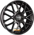 4x GMP ITALIA BERGHEM Black Diamond Lip 8x19 ET45 5x112