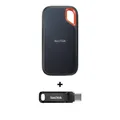 SanDisk Extreme Portable SSD 2 TB V2 - USB-C 3.2 Gen2 IP65 wasserresistent + ...