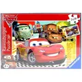Ravensburger Puzzle Pixar Cars 2 Neue Abenteuer 091690 Autorennen 2 x 20 Teil...