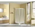 Eckeinstieg Schiebetür 4-teilig Breuer Fara 4 80-90 cm Höhe 185 cm Kunstglas Per