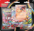 Pokemon Mega-Entwicklung Wachsendes Chaos 3-Pack Blister Glutexo 3er Booster NEU