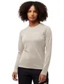 Jack Wolfskin Damen Vonnan Ls W T-Shirt, Pale Sand, XXL EU