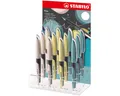 STABILO Füllhalter Füller Flow Modern Office M 12 ST POP-Paket 12 Stück/3 Farben
