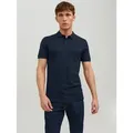 Jack & Jones Poloshirt BASIC POLO blau L (52)