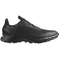 SALOMON Herren Trailrunningschuhe SHOES ALPHACROSS 5 GTX Black/Black/Ebony