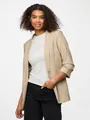 pieces Blusenblazer PCBOSELLA 3/4 BLAZER NOOS Materialmix, regular fit