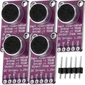 AZDelivery 5 x Max9814 Mikrofon AGC Amplifier Verstärker Modul kompatibel mit Arduino inklusive E-Book!