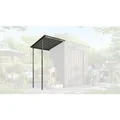 Globel Industries Schleppdach für Gerätehaus "Skillion", anthrazit, 1,02 m²