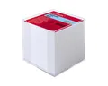 Herlitz Notizblock herlitz 10410801 Zettelbox, Kunststoff, 90 x 90 mm, glasklar