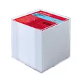 HERLITZ ZETTELKLOTZ MIT BOX 9 X 9 CM 700 BLATT WEISS NOTIZKLOTZ ZETTELKLOTZ NEU