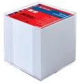herlitz Zettelbox, Kunststoff, 90 x 90 mm, glasklar