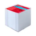 herlitz Zettelbox transparent inkl. 700 lose Notizzettel, 1 St.