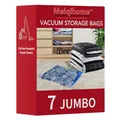 MEIQIHOME 7er Set Vakuumbeutel Jumbo für Kleidung Bettwäs