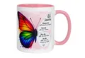 Momentals Tasse 65. Geburtstag Frau – Weil du einzigartig bist – Geburtstagsgeschenk, Gratis Versand · Links-&Rechtshänder · Spülmaschinenfest