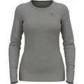Odlo The Natural Merino 200 Crew Neck Base Layer odlo steel grey melange (10183) XL
