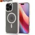 Handyhülle für iPhone 16 Pro Spigen Case Cover Futeral Etui Durchscheinend-Beige