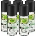 5 x alverde MEN - Deo Roll-On Deodorant Active Nature (5 x 50 ml)