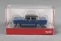 HERPA 430739-004 H0,1:87 Mercedes-Benz 200 Heckflosse, blau/schwarz NEU 2025!