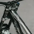 DYEDBRO MTB Frame Protection - Lightning - Blue NEU