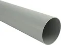 Marley Fallrohr Kunststoff rund Fenstergrau RAL 7040 Ø 75 mm L = 2000 mm