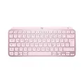 Logitech MX Keys Mini - rose kompakte Bluetooth-Tastatur mit Beleuchtung deutsch