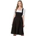 Stockerpoint Dirndl Midi Dirndl 1tlg. - ZITA - schwarz schwarz 36