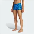 adidas Performance Badeshorts LOGO GRAPHIC 2 INCH BOXER-BADEHOSE schwarz S/M