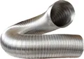 Abluftschlauch, Alu Flex Rohr, Aluminium flexibel Ø 150 mm, 3 m z.B. für Klimaanlagen, Wäschetrockner, Abzugshaube
