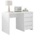 Lookway Schreibtisch, Weiß, Holzwerkstoff, 110x75x59 cm, Arbeitszimmer, Schreibtische, Bürotische