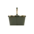 reisenthel Einkaufskorb   ¦ grün ¦ Polyester,Kunststoff,Metall ¦ Maße (cm): B: 48 H: 29 T: 28.0