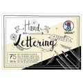 Handlettering Paper, Colour Mix, DIN A6, 200 + 210 g/qm, 75 Blatt Tonkarton in Weiß, Creme und Schwarz, ideale Grundlage zum individuellen Gestalten von Buchstaben