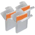 JB White Cerumenfilter Cerumenfilter für Hörgeräte Höhe: 1,5mm Ø:1,7mm, Höhe: 1,5 mm, Durchmesser 1,7 mm orange
