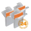 24x Cerumenfilter für Hörgeräte Starkey und KIND evo / evoR - H: 1,5mm Ø: 1,7mm