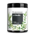 natural elements L-Citrullin Malat Pulver 2:1 – 500g Pulver, ideal vor dem Sport