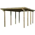Weka Einzelcarport 606 Gr.2 300 x 600 cm