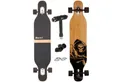 Mach1 Longboard aus Bambus mit Keramik Kugellager - Camber Drop Through Cruiser Board (Spar-Set inkl. T-Tool und extra Bushings, Longboard + T-Tool + 4er Set 85A Bushings), Twin Tip