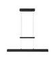 Reality Leuchten LED Pendelleuchte Paros schwarz matt Switch Dimmer