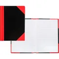 Idena Kladde A7 kariert schwarz rot FSC-Mix (A7, Kariert, Harter Einband) (22657867)