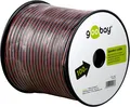 3er SetLautsprecherkabel rot/schwarz CCA - 100 m Rolle, Querschnitt 2 x 4,0 mm²