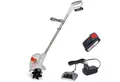 ikra GmbH Akku-Motorhacke IAMH 20, 19 cm Arbeitsbreite, inkl. Akku & Ladegerät, besonders leicht (4kg), ideal für verwinkelte & schmale Beete