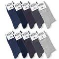 Mat & Vic's Socken Herren 3942, feine Strümpfe aus Cotton Baumwolle gekämmt, ...