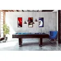 Winsport Poolbillardtisch "Black Pool 8 ft.",schwarz / blau,8 ft. / 256 x 144 cm