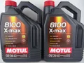 Motul Motoröl 0W40 10Liter 8100 X-max Motorenöl 0W-40 Öl Diesel Benzin 2x 5Liter