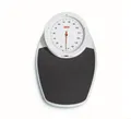 SECA Personenwaage mechanische Flachwaage seca viva 750 schwarz/weiß, Analoge Waage, 1-tlg., Nullstelleinrichtung, Hohe Tragkraft, Mechanische Präzision, Leicht und transportabel