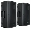 Pronomic E-215 MA - Aktive PA-Box Lautsprecher (Bluetooth, 120 W, USB/SD/MP3-Player - 2-Wege mit 15" Woofer und 1" Kompressions-Treiber)