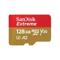Sandisk SanDisk Extreme 128 GB MicroSDXC UHS-I Klasse 10 (SDSQXAA-128G-GN6MA)