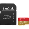SanDisk Speicherkarte microSDXC-Card Extrem, 128 GB, 1 St.