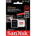 SanDisk microSDXC V30 A2 128GB Extreme A2 C10 V30 UHS-I U3 MicroSD Karte