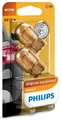 PHILIPS 12071B2 Glühlampen 12 V 21 W W3×16d, Gelb, 2 Stück